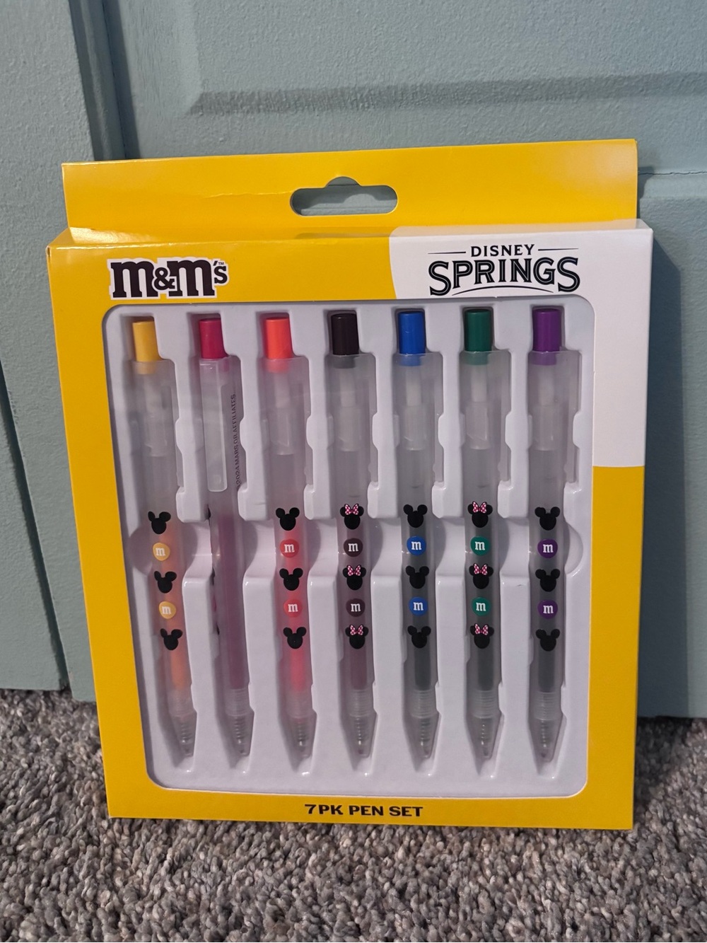 Disney x M&M pens